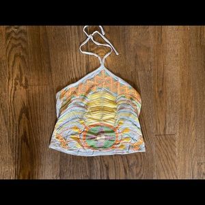 Beautiful Vintage Halter Shirt